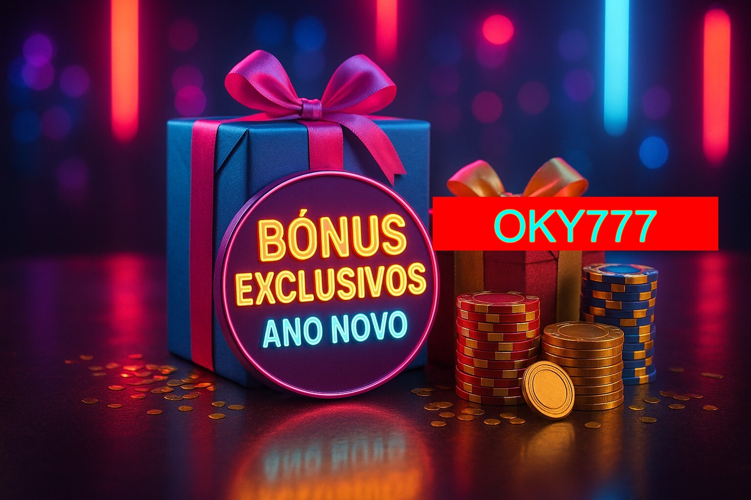 Promoções de Ano Novo no OKY777
